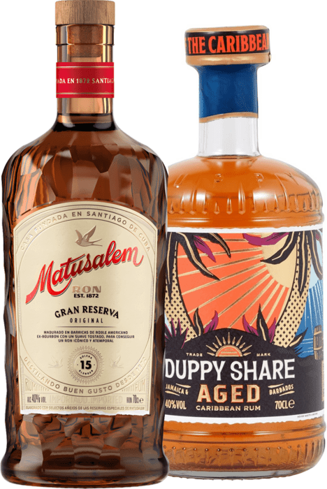 Bundle The Duppy Share Aged Caribbean Rum + Matusalem Gran Reserva 15