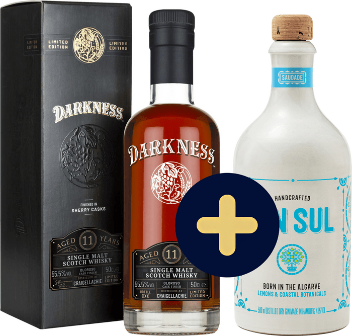 Set Darkness Craigellachie 11 letá + Gin Sul zdarma