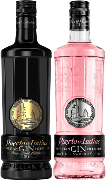 Bundle Puerto de Indias Pure Black Edition + Strawberry