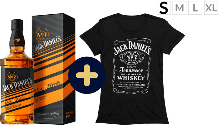 Jack Daniel&#039;s McLaren X JD Edition 2024 + Women&#039;s T-shirt S
