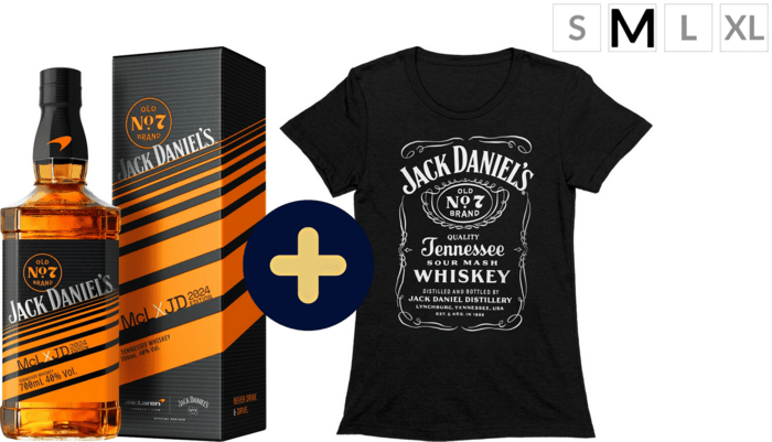 Jack Daniel&#039;s McLaren X JD Edition 2024 + Women&#039;s T-shirt M