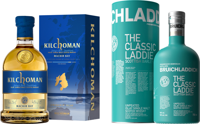 Bundle Kilchoman Machir Bay + Bruichladdich The Classic Laddie