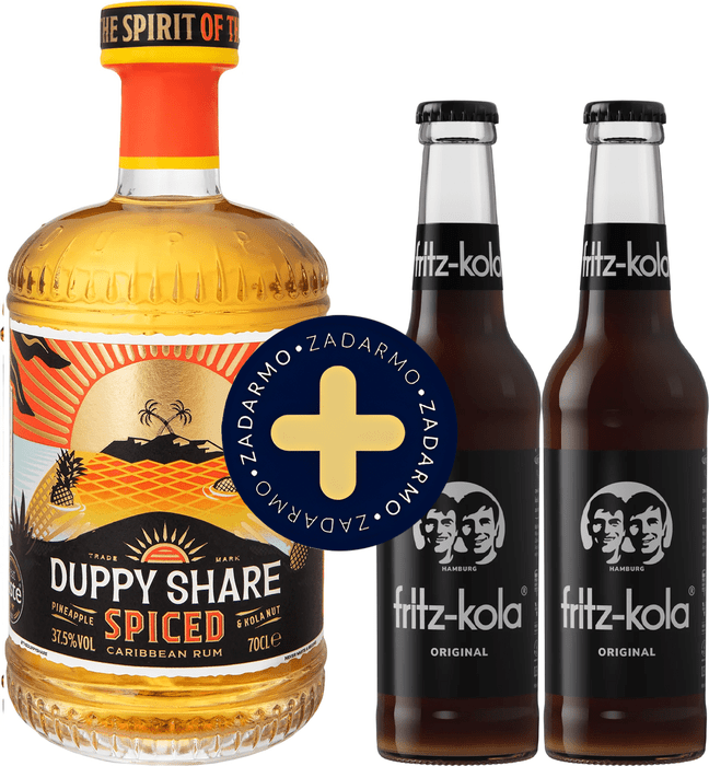 Bundle The Duppy Share Spiced + 2x fritz-kola free