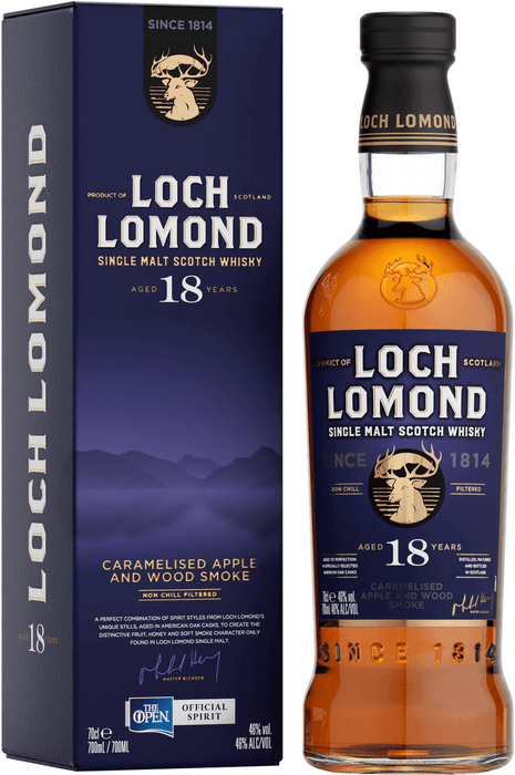 Loch Lomond 18 ročná - poškodený obal