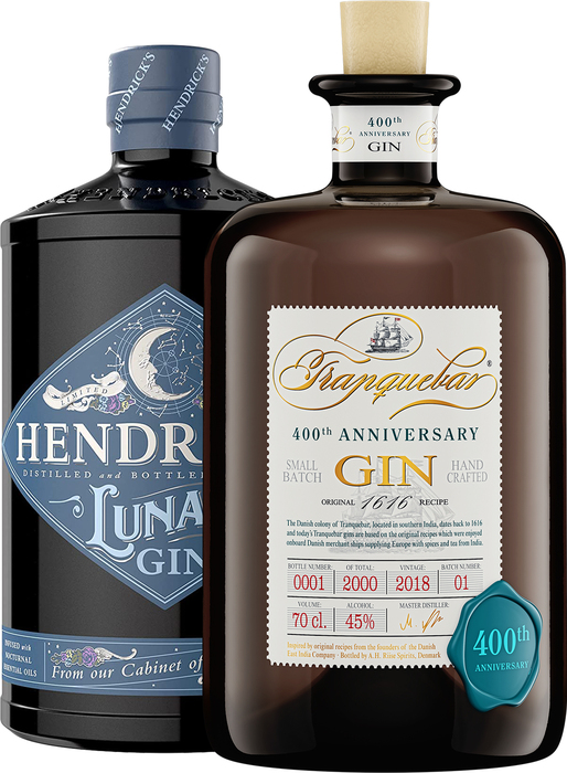 Set Hendrick&#039;s Lunar + Tranquebar 400th Anniversary Gin