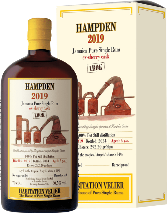 Habitation Velier Hampden 2019 LROK Ex-Sherry Cask