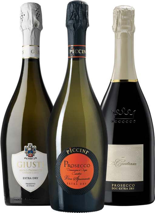 Set 3x Prosecco Extra Dry