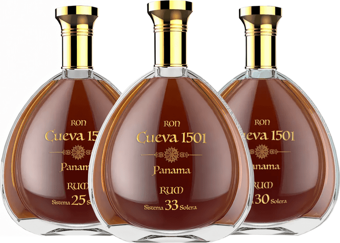 Set of premium rums Ron Cueva 1501