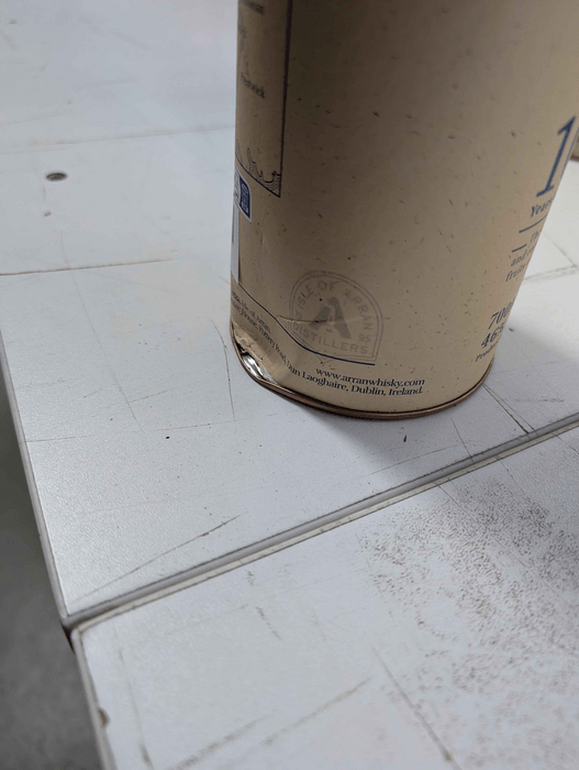 Arran 10 letá - poškozený obal