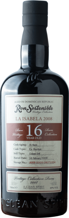 Ron Sostenible 16 ročný La Isabela