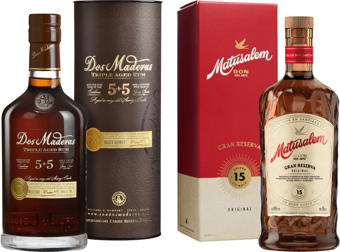 Bundle  Dos Maderas PX 5+5 + Matusalem Gran Reserva 15