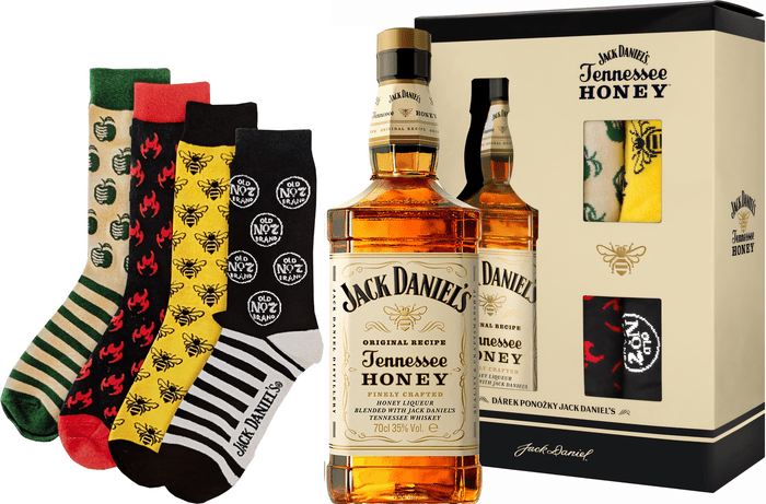 Jack Daniel&#039;s Honey 4x ponožky