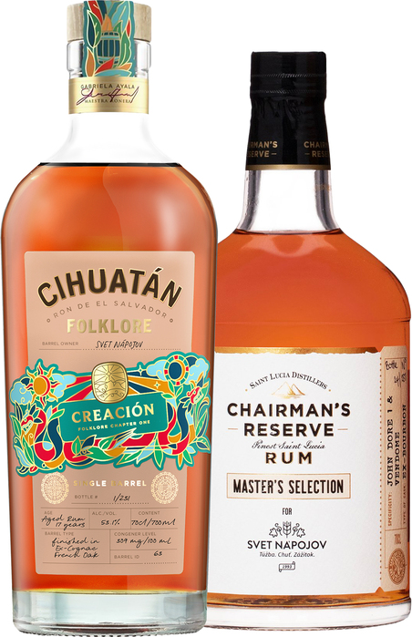 Set Cihuatán Folklore + Chairman&#039;s Master Selection pre Svet nápojov