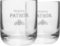 Patrón Tequila Glasses 2x 0.04 l