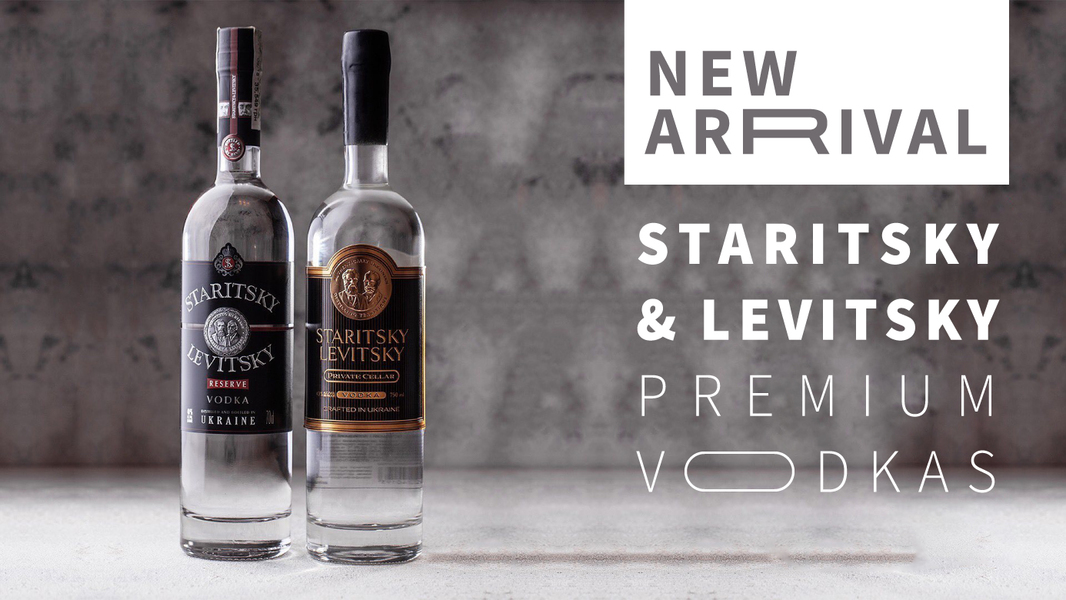 Ne Arrival Staritsky &amp; Levitsky Premium vodkas