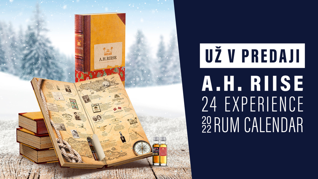 A.H. Riise 24 Experience rum kalendár užv predaji!