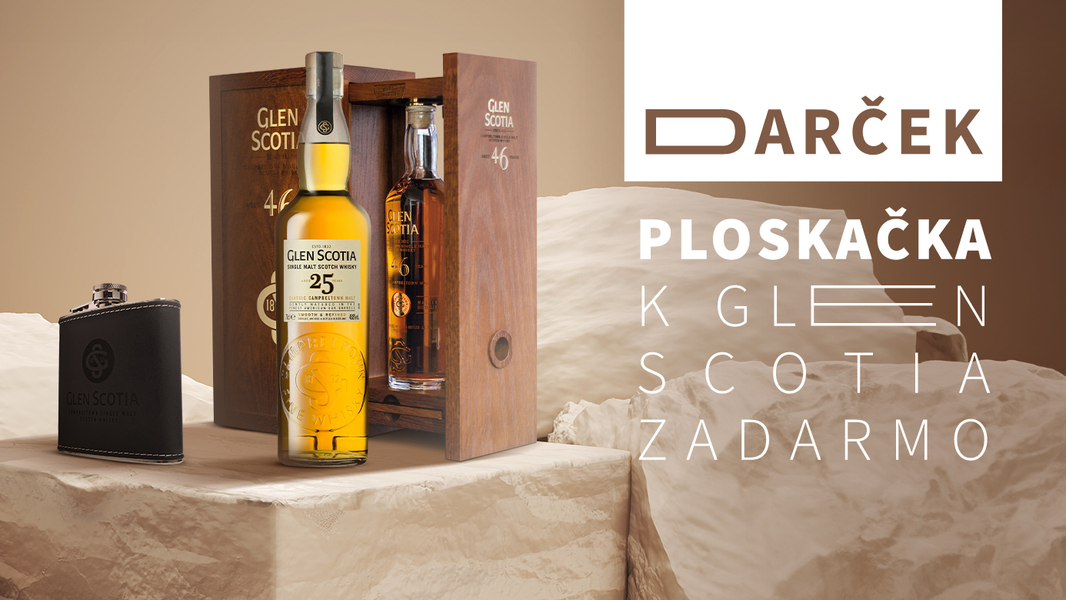 Glen Scotia ploskačka ZADARMO