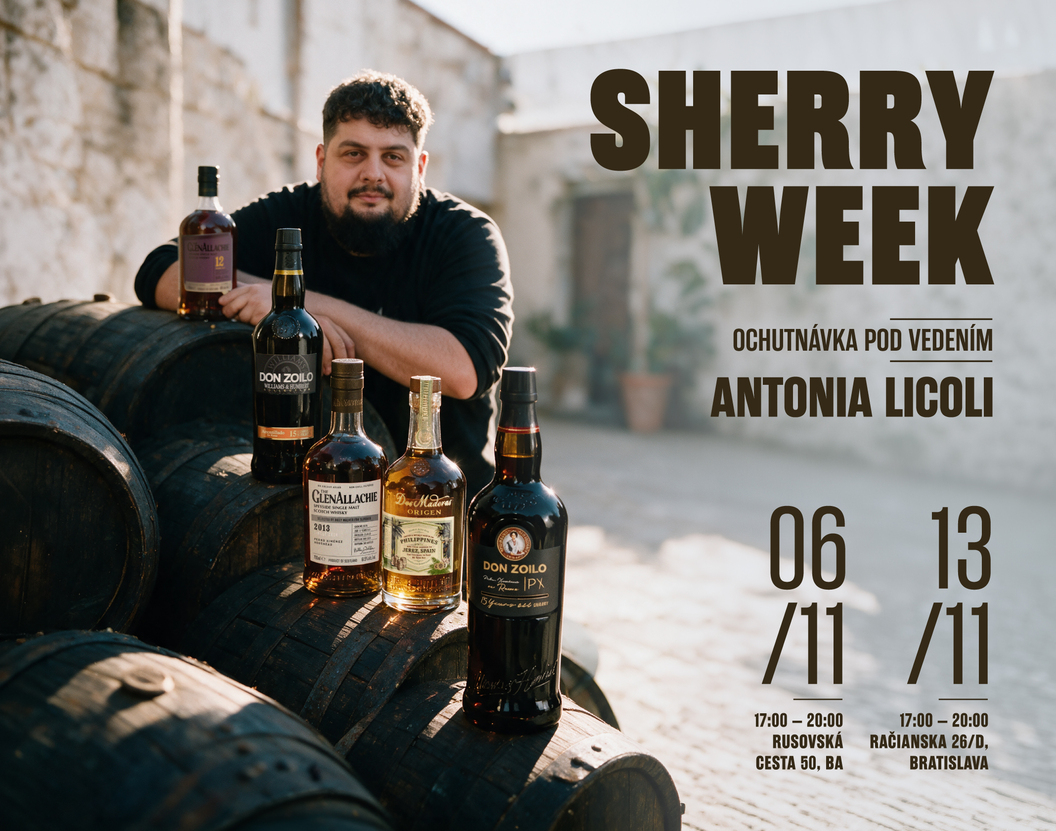 Objavte rozmanitý svet sherry a whisky počas Sherry Week!