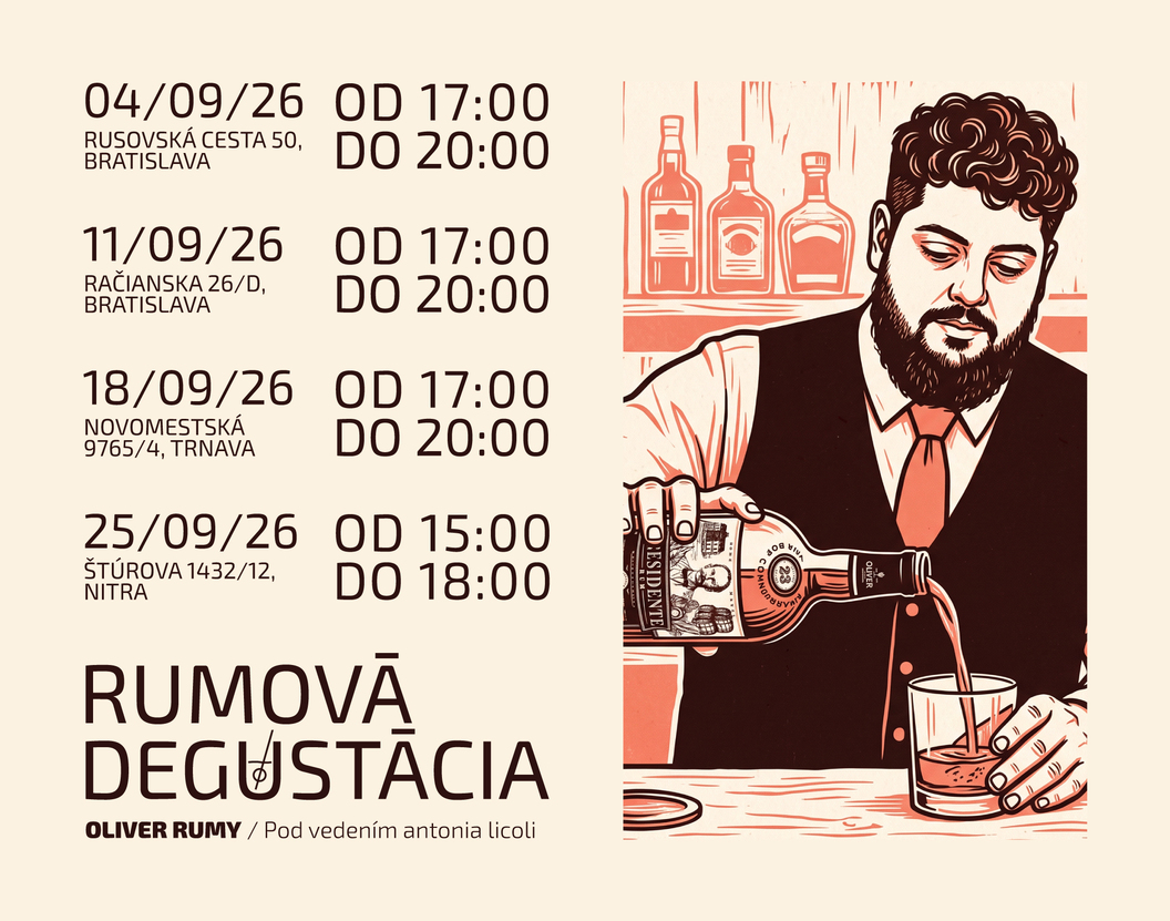 Spoznajte svet prémiových rumov Oliver &amp; Oliver!