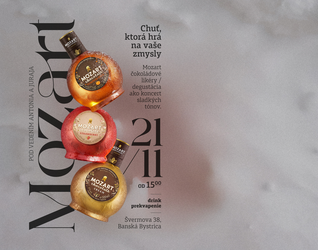 Mozart Degustácia Banská Bystrica
