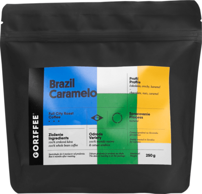 Goriffee Brazil Caramelo Natural Full City 250g