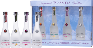 Pravda Vodka Mini Bundle 4 x 0,05l