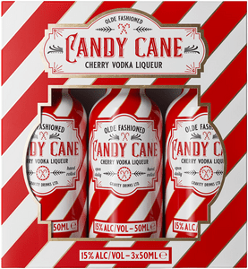 Candy Cane Cherry Vodka Liqueur Gift Set 3x0,05l