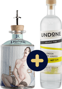 Bundle J.Rose Artisan Gin No.6 + Undone No.2 Not Gin free