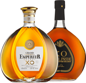 Set Grand Empereur Brandy XO + Regal Pride XO