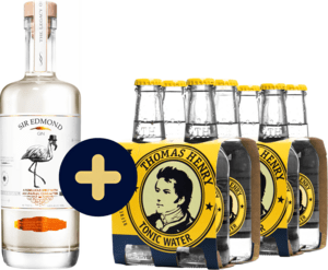 Set Sir Edmond Gin + 8x Thomas Henry Tonic Water zadarmo