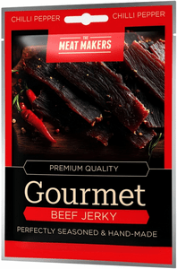 The Meat Makers Gourmet Beef Jerky Chilli Pepper 50g