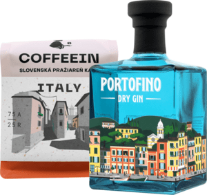 Set Portofino Dry Gin + Coffeein Italy 200g