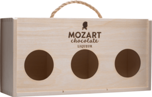 Mozart wooden cassette for 3 bottles