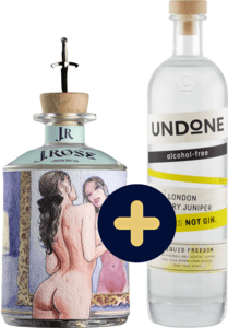 Bundle J.Rose Artisan Gin No.5 + Undone No.2 Not Gin free