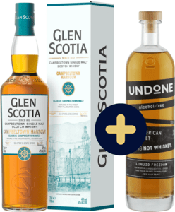Bundle Glen Scotia Campbeltown Harbour + Undone No.3 Not Whiskey free