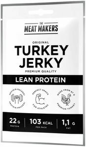 The Meat Makers Turkey Jerky Original 40g