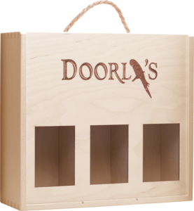 Doorly&#039;s drevená kazeta na 3 fľaše