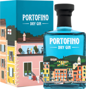 Portofino Dry Gin in gidt carton 0,5l