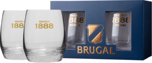 Brugal Geschenkset mit 2 Gläsern