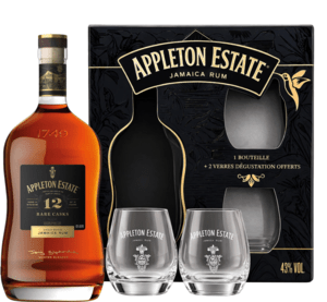Appleton Estate Rare Casks 12 ročný s 2 pohármi