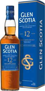 Glen Scotia 12 Year Old Campbeltown Single Malt - damaged box