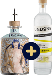Bundle J.Rose Artisan Gin No.2 + Undone No.2 Not Gin free