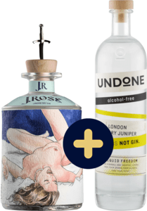 Bundle J.Rose Artisan Gin No.3 + Undone No.2 Not Gin free
