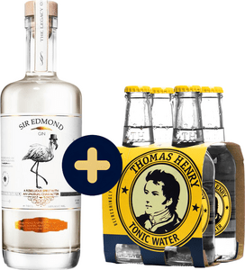 Sir Edmond Gin + 4x Thomas Henry Tonic Water gratis
