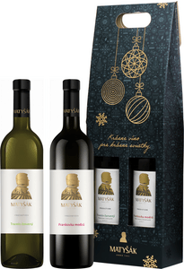 Matyšák Christmas Set Tramin Red + Frankish Blue 2x0,75l