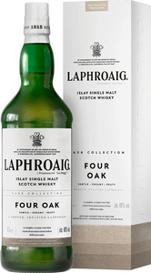 Laphroaig Four Oak 1l - poškodený obal
