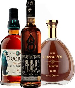 Set Rumové trio: Panama, Barbados &amp; Spiced