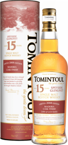 Tomintoul 2008 15 letá  Madeira Cask Finish
