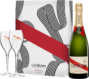 G.H. Mumm Cordon Rouge Brut + 2 poháre