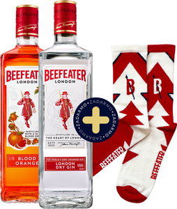 Set Beefeater Gin 1l + Blood Orange 1l + pánske ponožky zadarmo